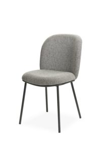 Chaise Zen - face - gris perle - KUIZI
