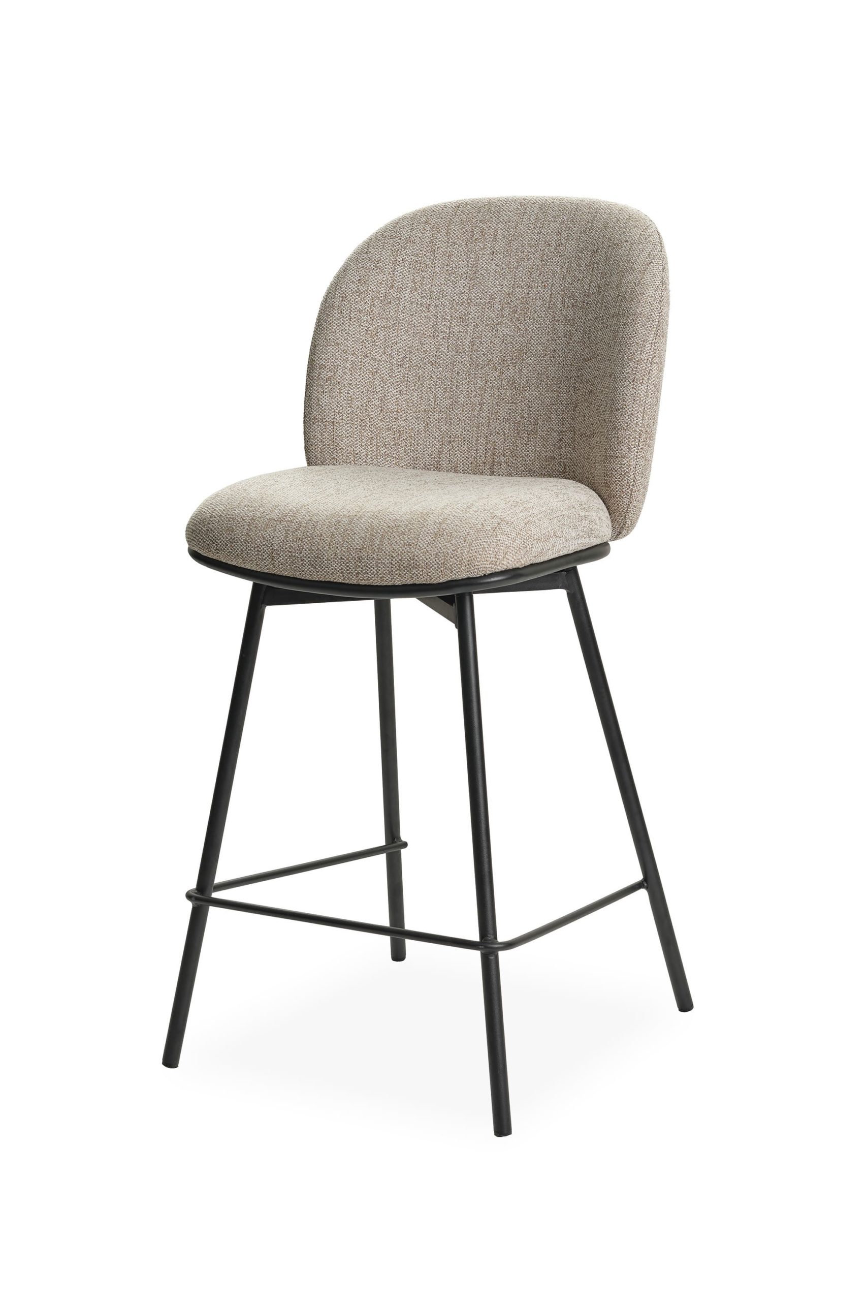 Tabouret Zen - face - beige - KUIZI