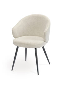 Chaise cosy blanche - Chaise de Cuisine Moderne - Kuizi