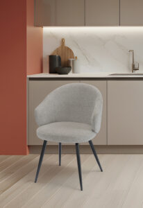 ambiance chaise cosy gris perle avant