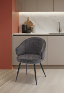 ambiance chaise cosy gris anthracite avant