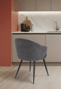 ambiance chaise cosy gris anthracite arrière