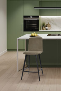 ambiance tabouret yumi vert olive avant