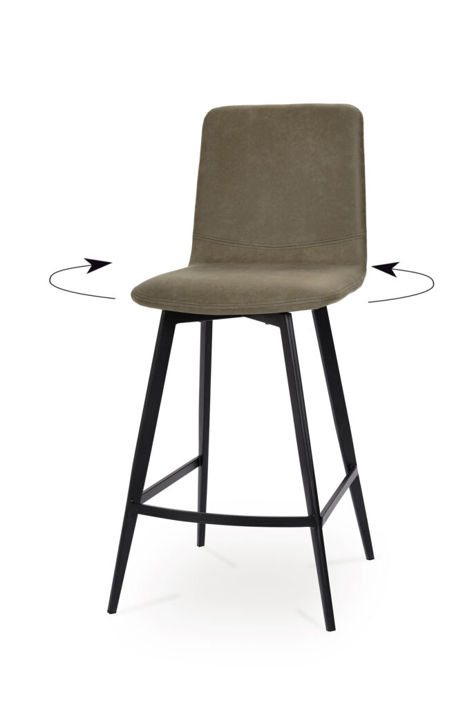 tabouret pivotant yumi vert