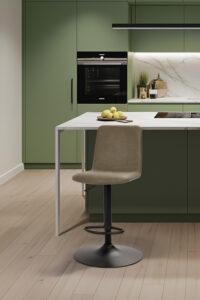 ambiance tabouret pied piston Yuma vert avant